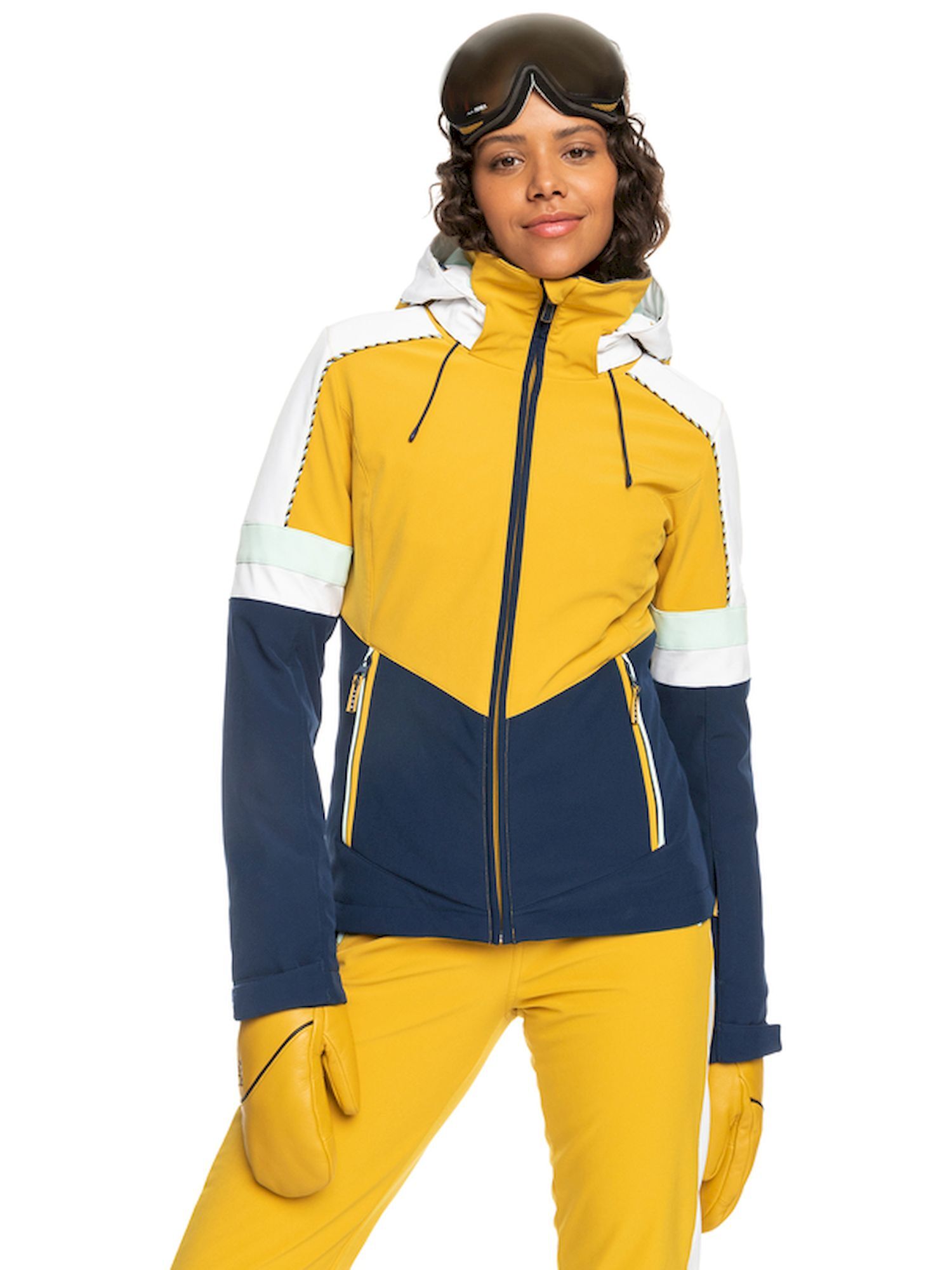 Veste ski jaune discount femme