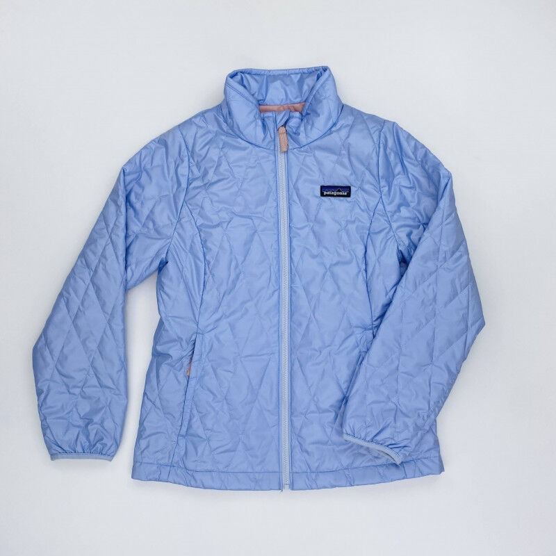 Patagonia Girls' Nano Puff Jkt - Second Hand Kurtka narciarska dziecięca - Violet - M | Hardloop