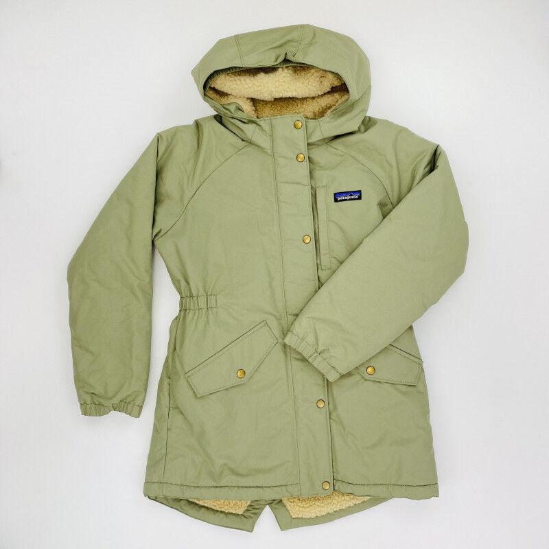 Patagonia Girls' Insulated Isthmus Parka - Parka di seconda mano - Bambino - Verde - M | Hardloop