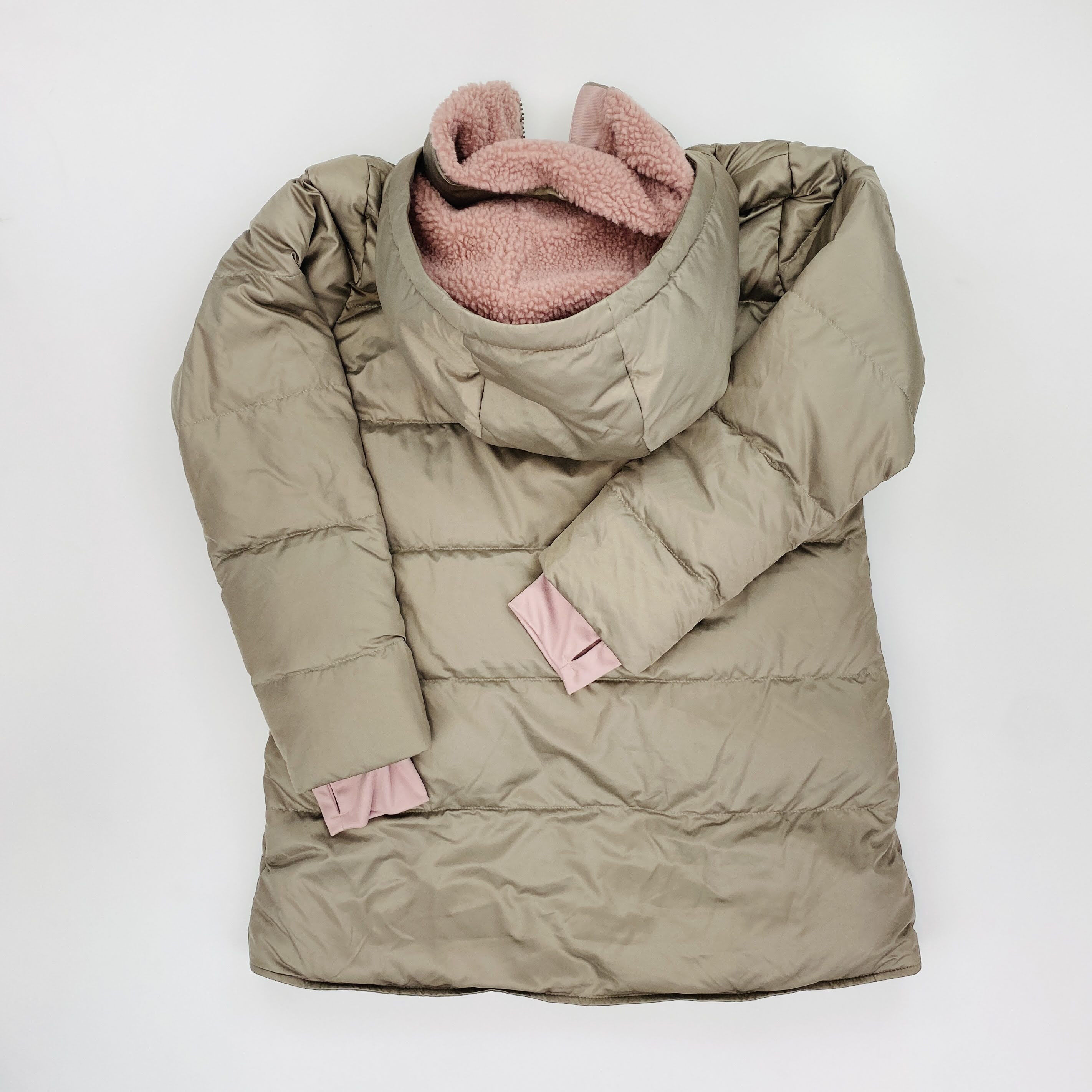 Patagonia Girls' Down Parka - Second Hand Kurtka zimowa dziewczęca - Rose - M | Hardloop