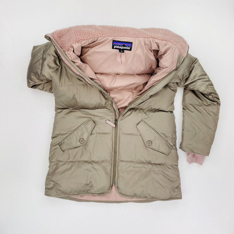 Patagonia Girls' Down Parka Second Hand Parka Kid's Pink M