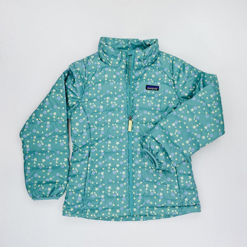Patagonia Girls' Down Sweater - Second Hand Kurtka narciarska dziecięca - Vert - M | Hardloop