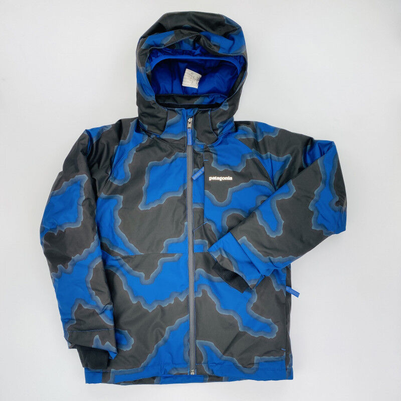 Patagonia Boys' Snowshot Jkt - Second Hand Dětská lyžařská bunda - Modrý - M | Hardloop