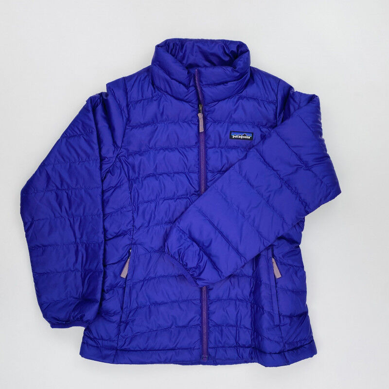 Patagonia Girls Down Sweater Giacca in piumino di seconda mano Bambino Viola M Hardloop