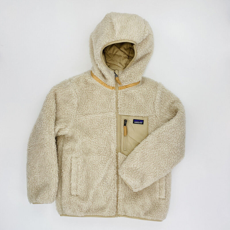 Patagonia Boys' Reversible Ready Freddy Hoody - Second Hand Tekokuitutakki  - Lasten - Beige - M | Hardloop