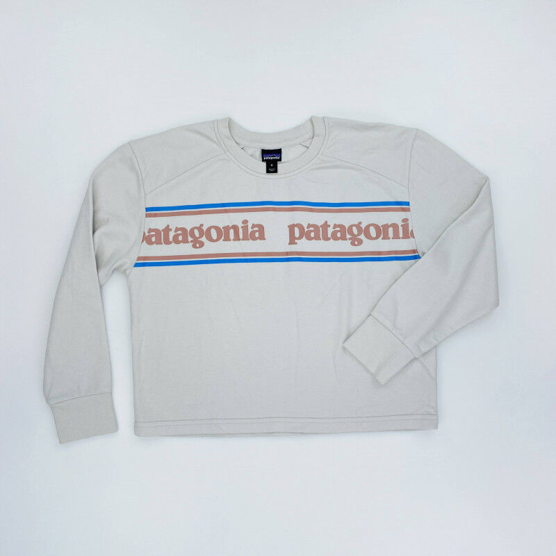 Patagonia Girls' LW Crew Sweatshirt - Seconde main Sweatshirt enfant - Beige - M | Hardloop