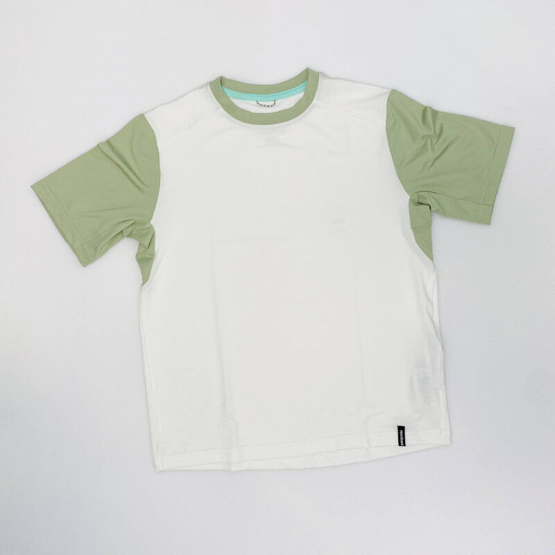 Patagonia K's Cap SW T-Shirt - Second Hand T-shirt - Kid's - Blanc - M | Hardloop