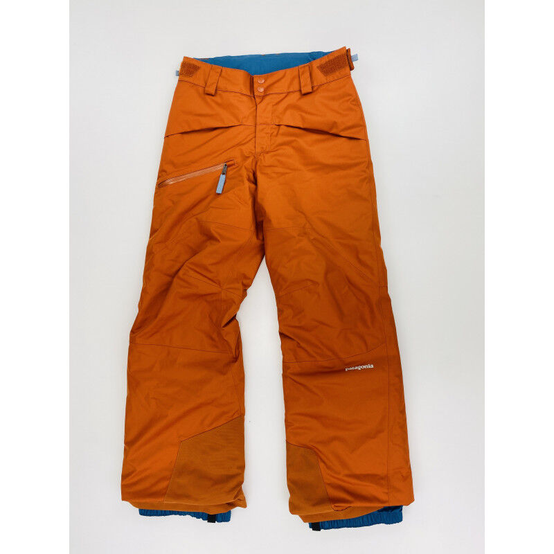 Patagonia Boys' Snowshot Pants - Second Hand Spodnie narciarskie dziecięce - Orange - M | Hardloop