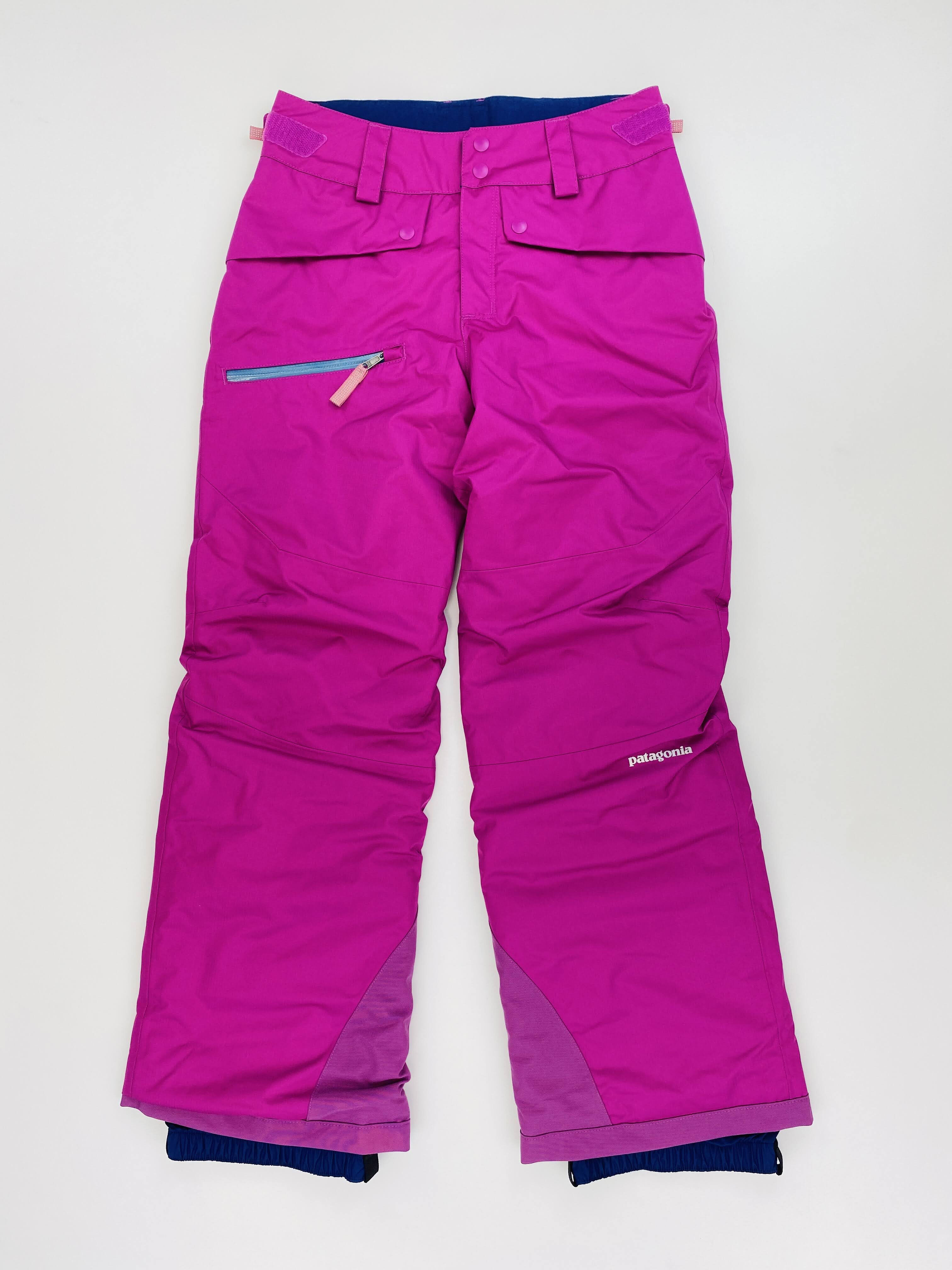 Patagonia Girls' Snowbelle Pants - Second Hand Dětské lyžařské kalhoty - Růžový - M | Hardloop