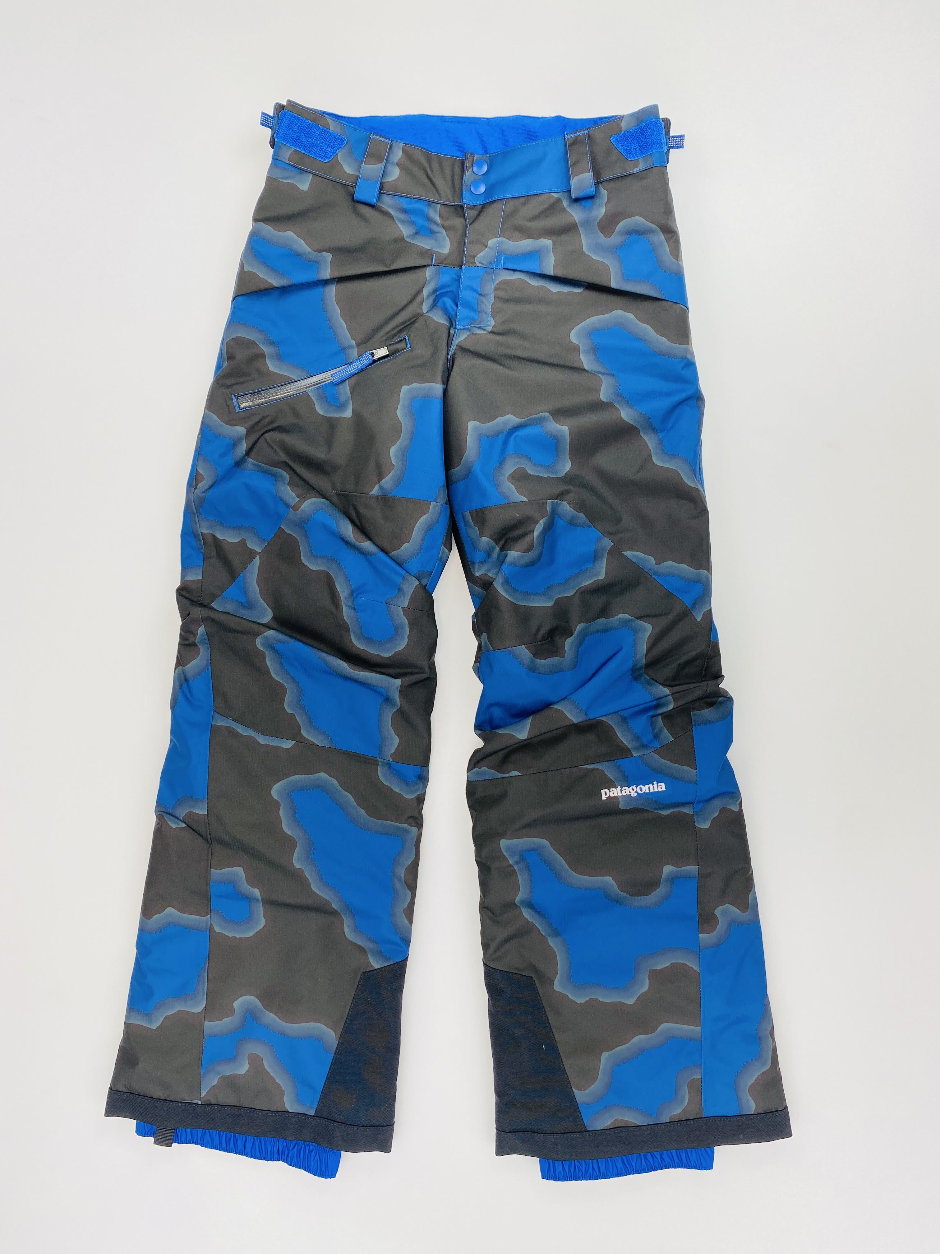 Patagonia Boys' Snowshot Pants - Second Hand Spodnie narciarskie dziecięce - Bleu - M | Hardloop