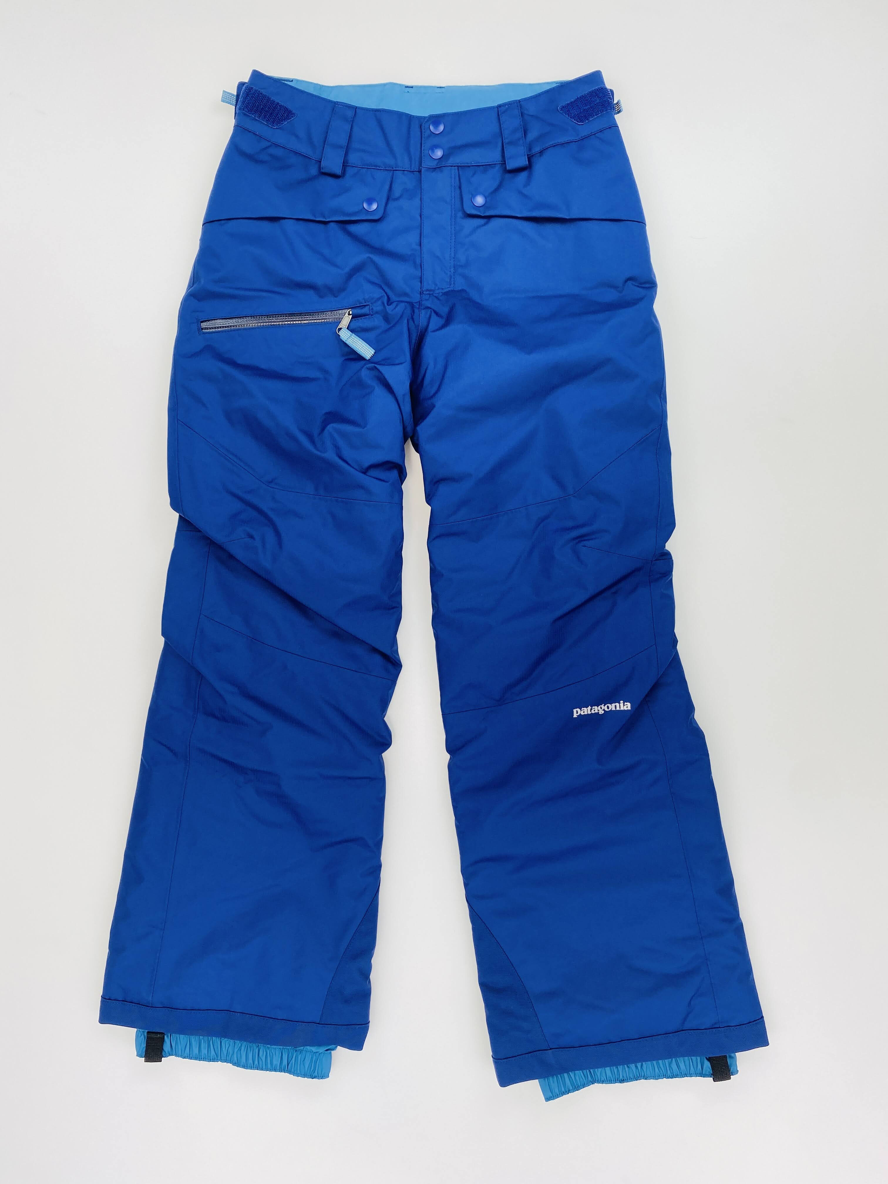 Patagonia Girls' Snowbelle Pants - Second Hand Dětské lyžařské kalhoty - Modrý - M | Hardloop