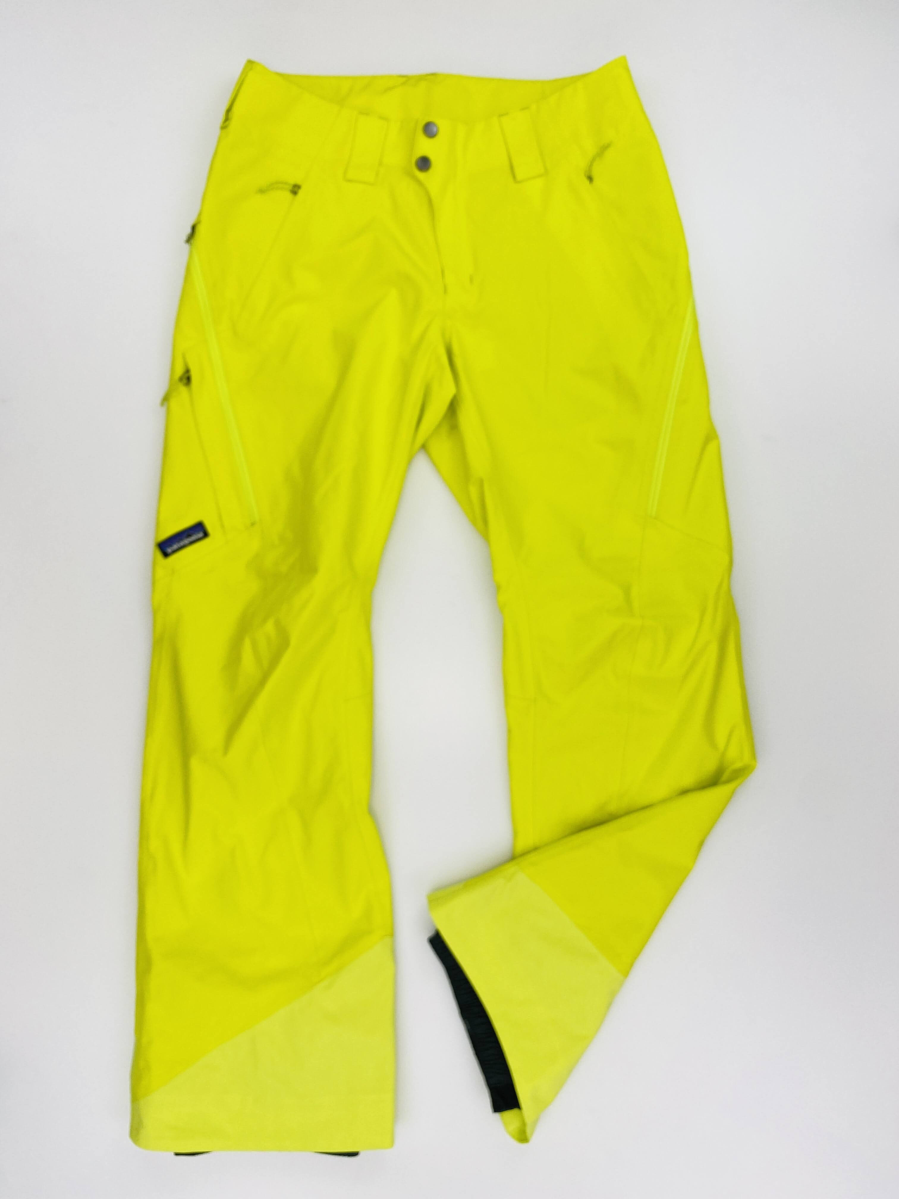 Patagonia W's Powder Bowl Pants - Reg - Seconde main Pantalon ski femme - Jaune - S | Hardloop