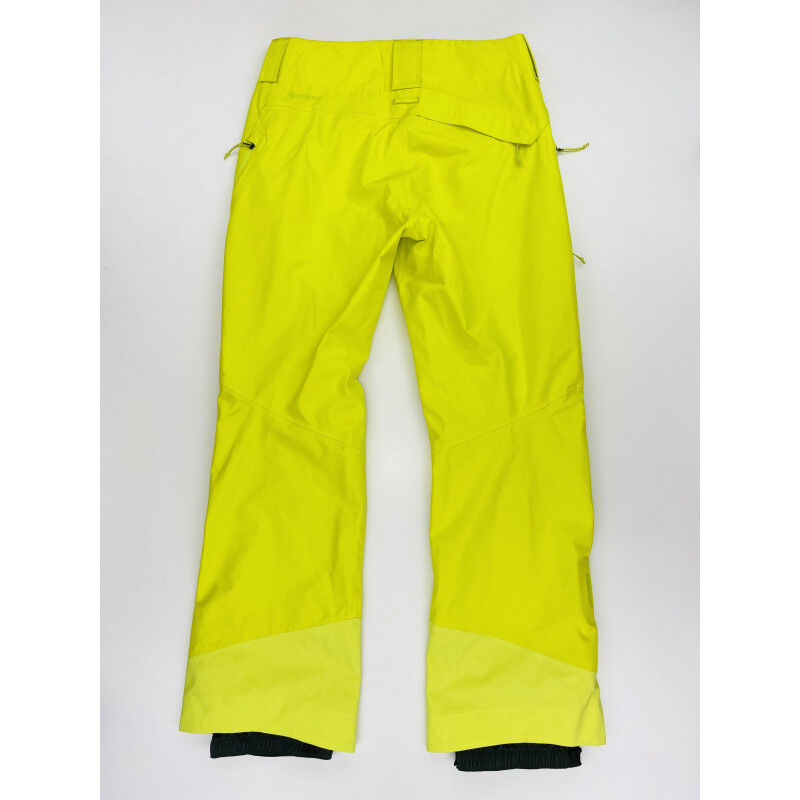 Patagonia W's Powder Bowl Pants - Reg - Second Hand Lasketteluhousut - Naiset - Keltainen - S | Hardloop