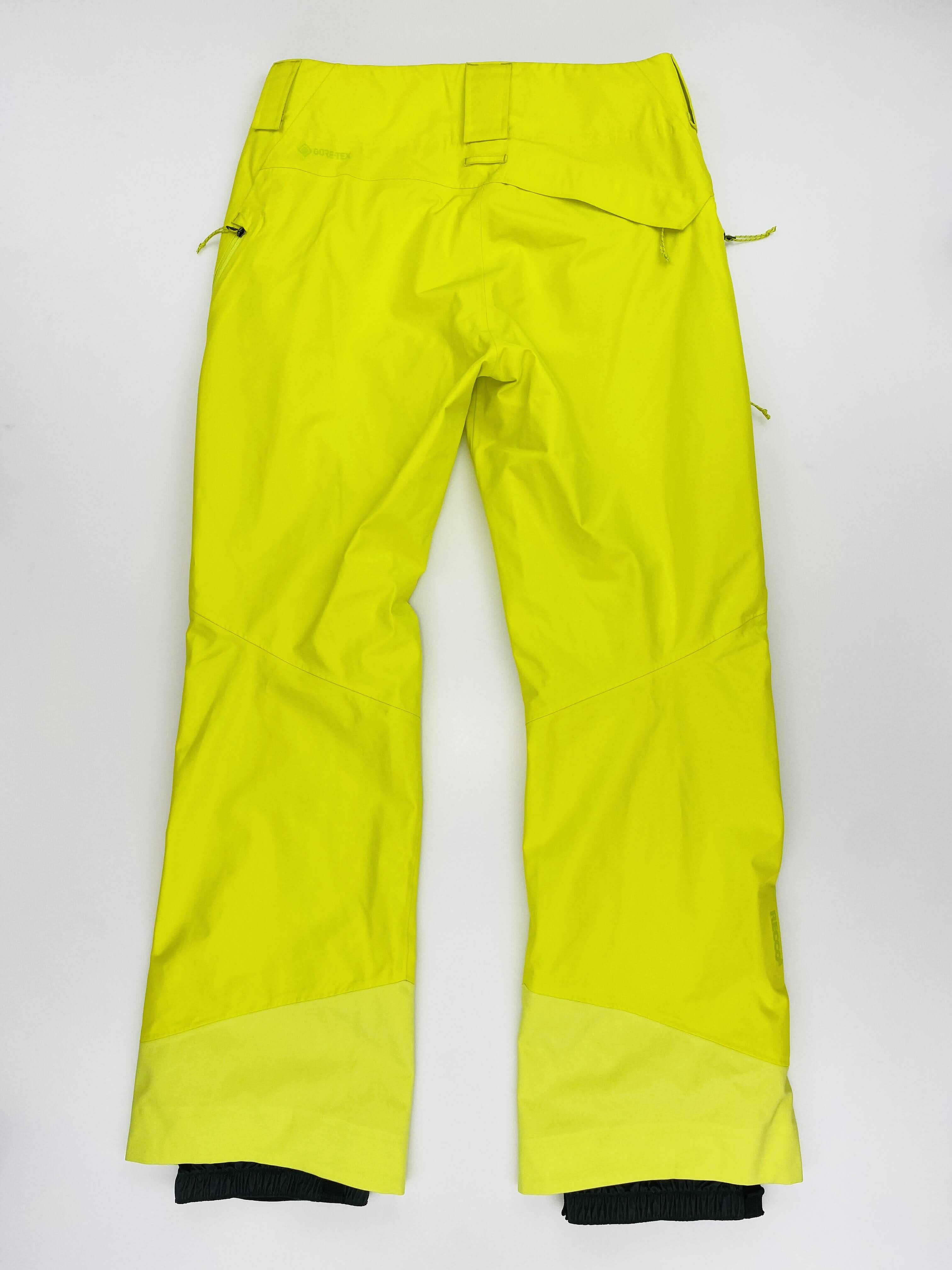 Patagonia W's Powder Bowl Pants - Reg - Second Hand Spodnie narciarskie damskie - Jaune - S | Hardloop