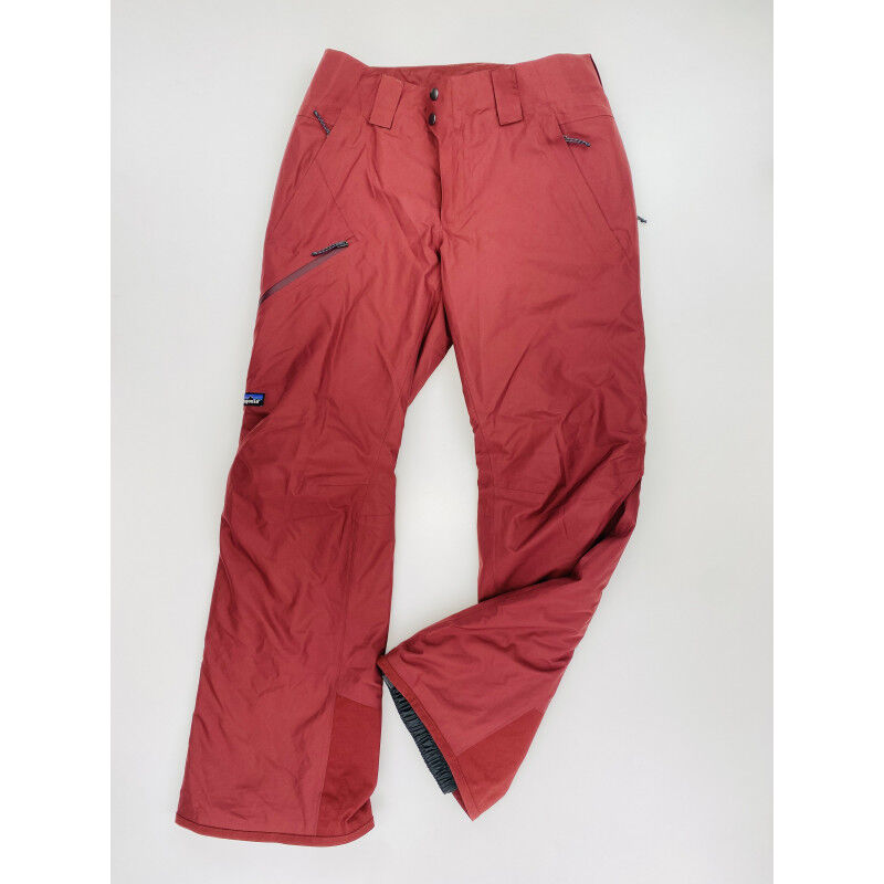 Patagonia W's Insulated Powder Town Pants - Reg - Seconde main Pantalon ski femme - Rouge - S | Hardloop