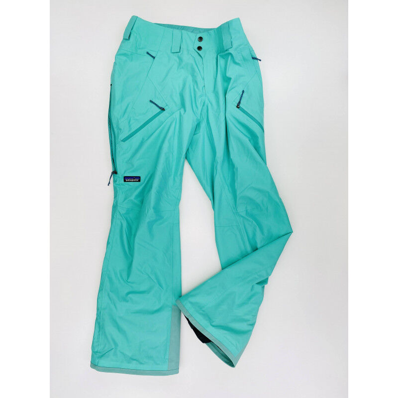 Patagonia W's Powder Town Pants - Second Hand Ski trousers - Women's - Green - S | Hardloop