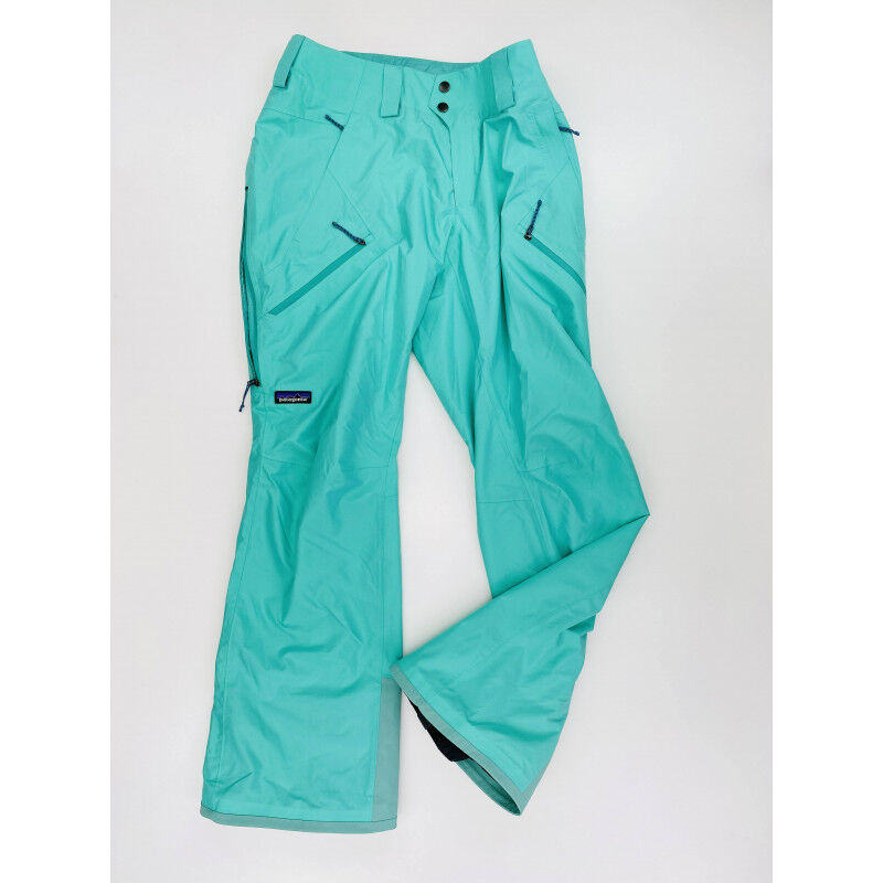 Patagonia W's Powder Town Pants - Second Hand Spodnie narciarskie damskie - Vert - S | Hardloop