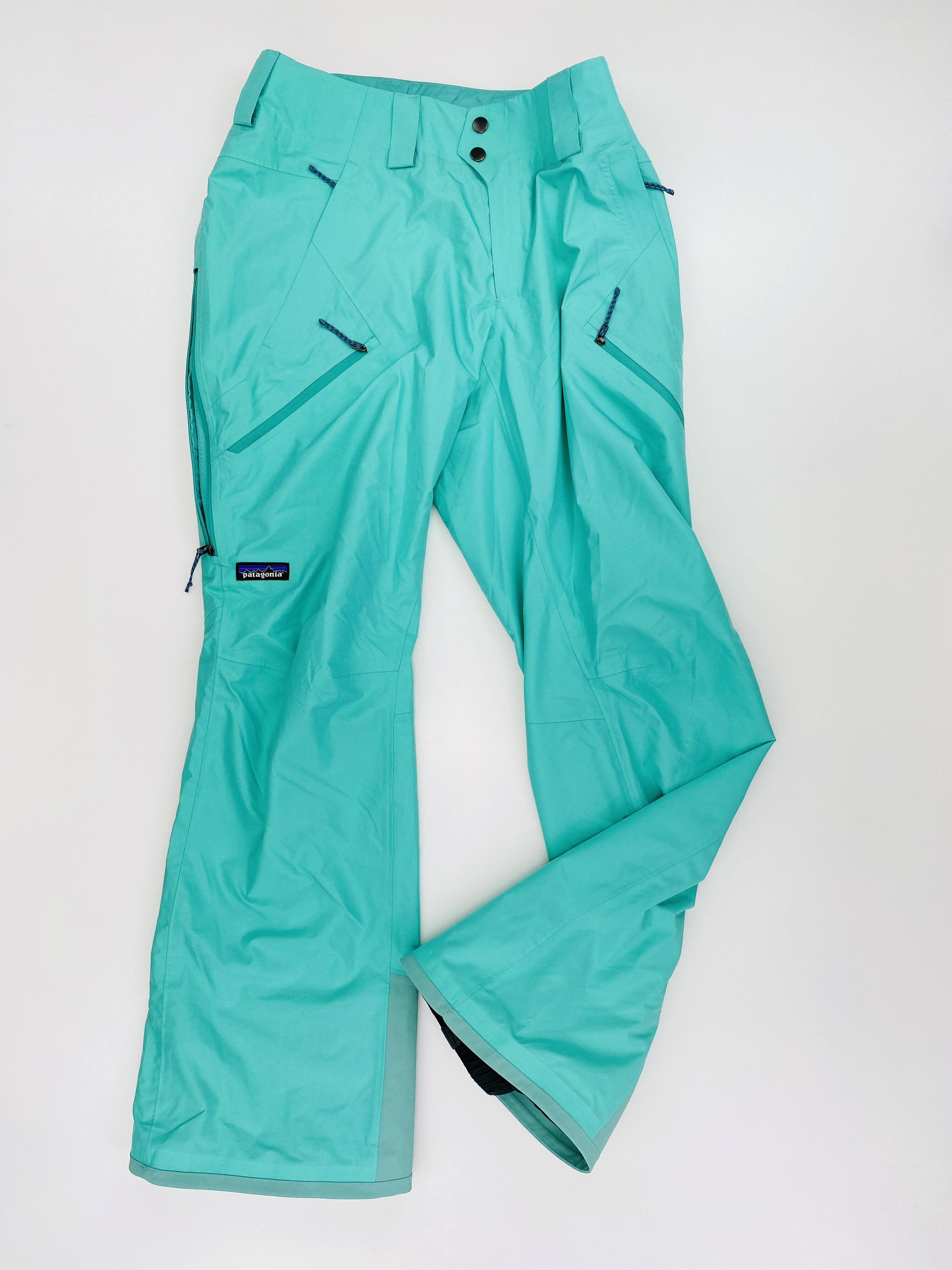 Patagonia W's Powder Town Pants - Segunda Mano Pantalones de esquí - Mujer - Verde - S | Hardloop