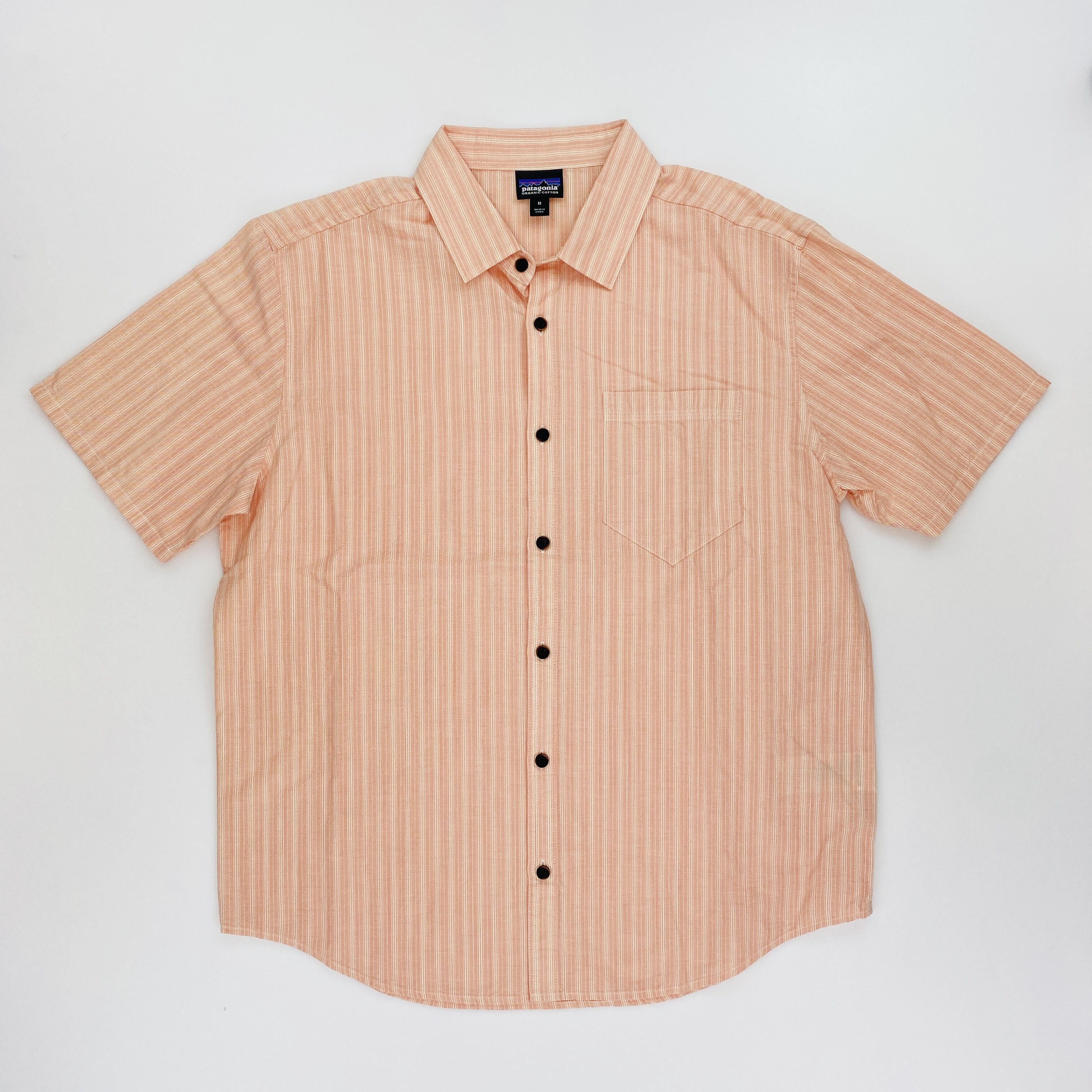 Patagonia M's Organic Cotton Slub Poplin Shirt - Camicia di seconda mano - Uomo - Arancia - M | Hardloop