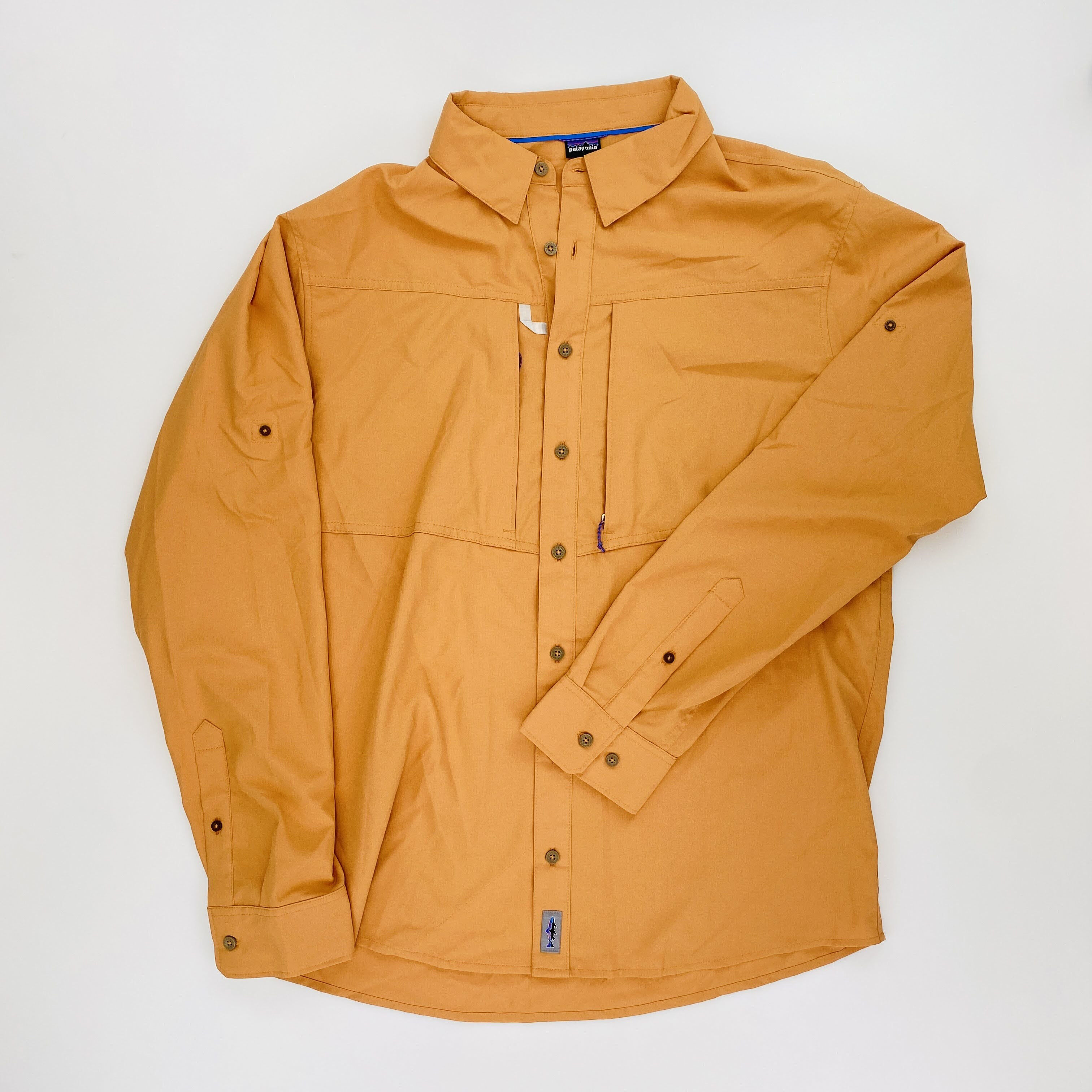Patagonia M's L/S Sol Patrol Shirt - Seconde main Chemise homme - Orange - M | Hardloop