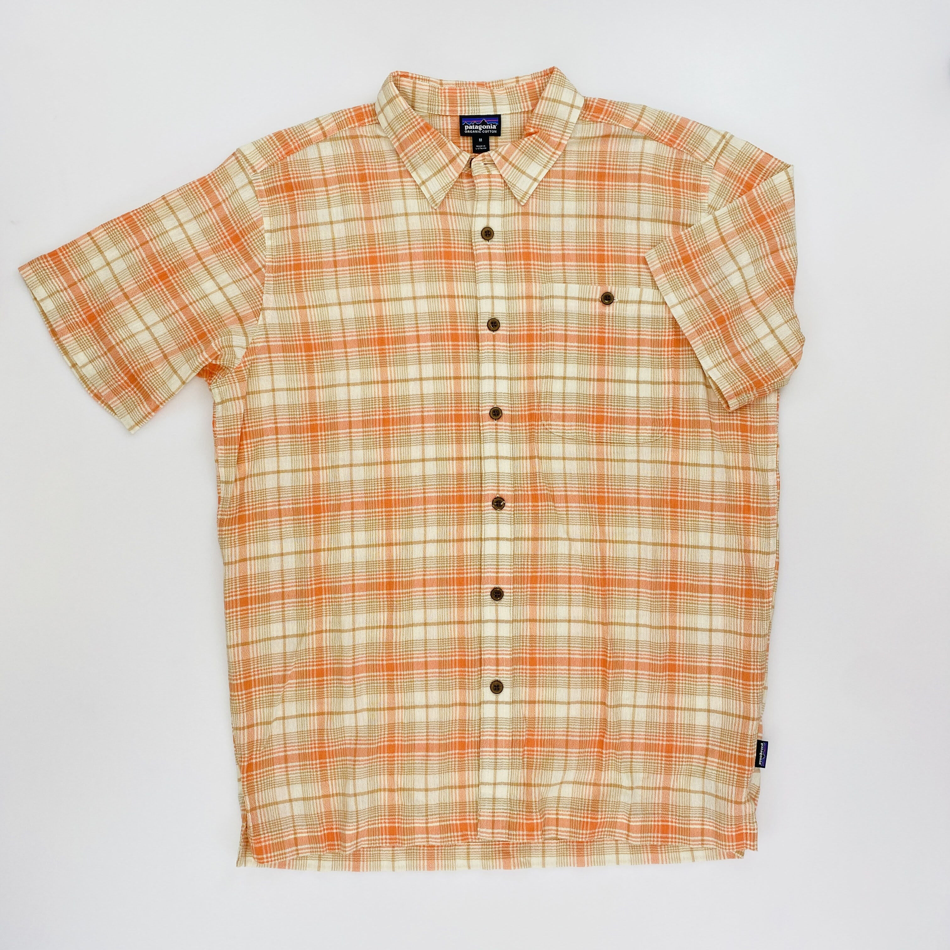 Patagonia M's A/C Shirt - Second Hand Hemd - Herren - Orange - M | Hardloop