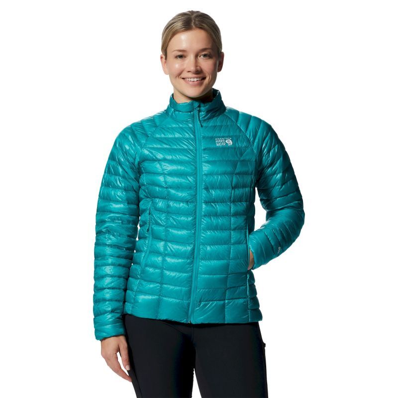 Women's Mountain Hardwear ghost whisperer lightweight down puffer jacket S store green