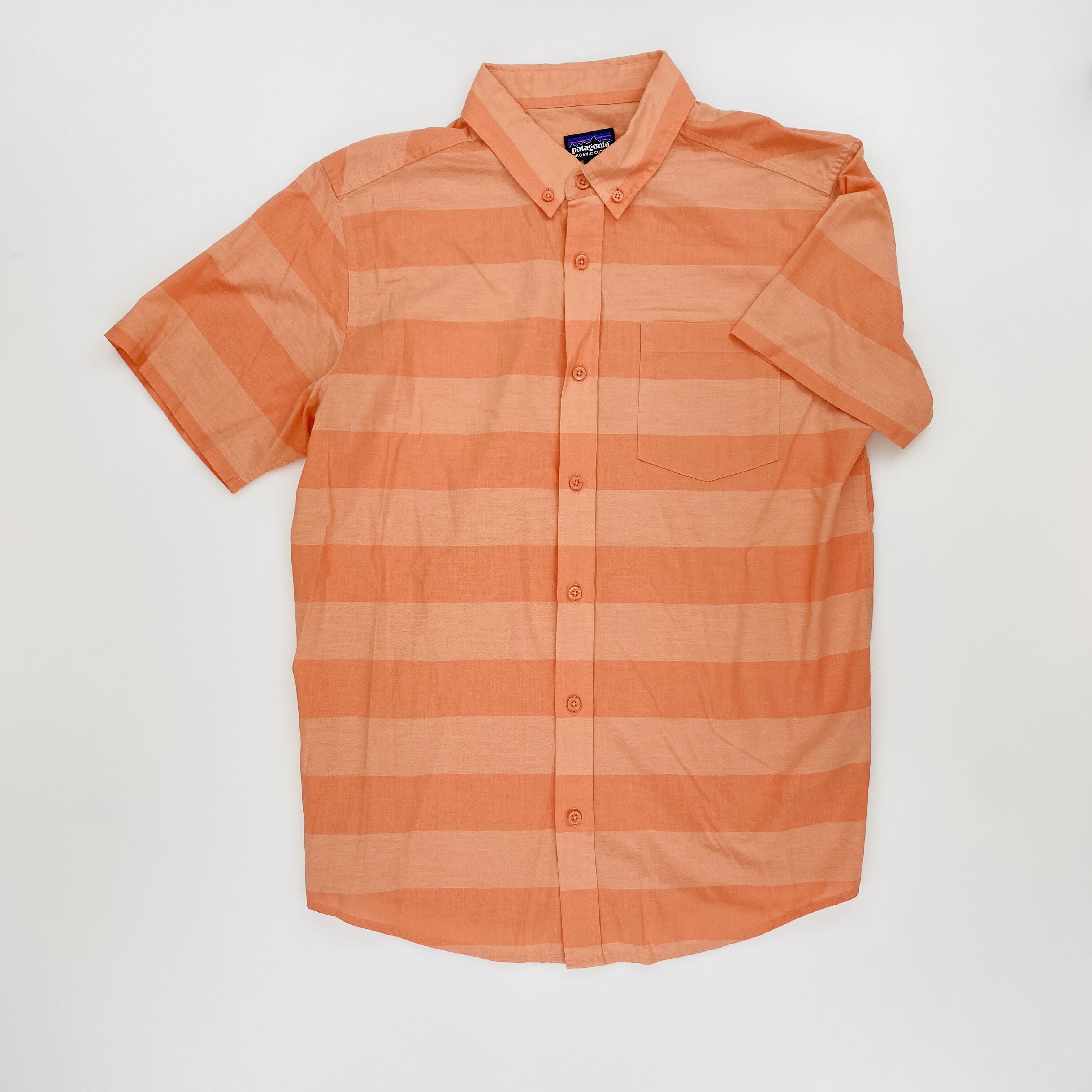 Patagonia M's LW Bluffside Shirt - Tweedehands Overhemd - Heren - Oranje - M | Hardloop