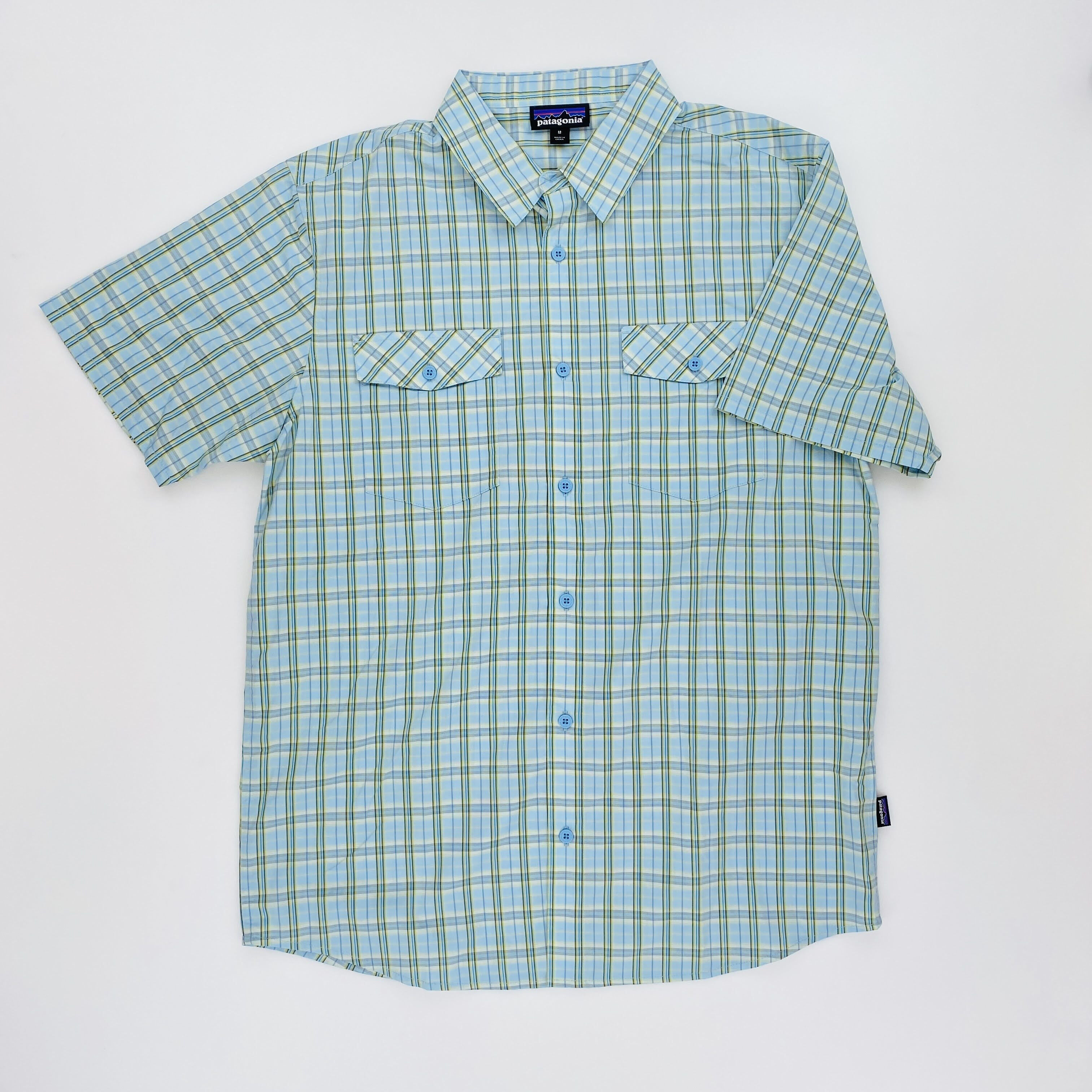 Patagonia M's High Moss Shirt - Segunda Mano Camisa - Hombre - Azul - M | Hardloop