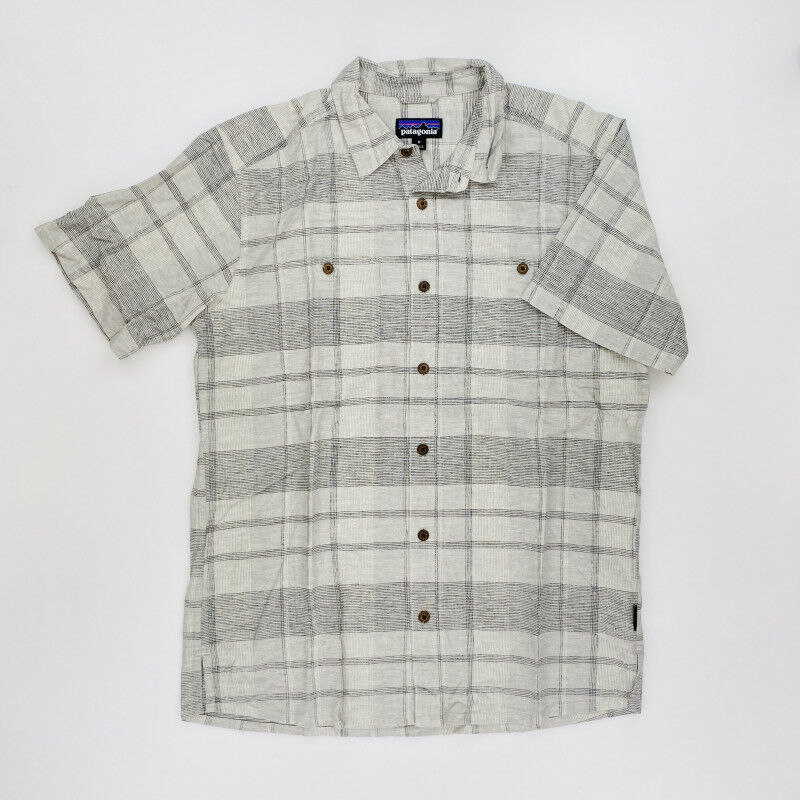 Patagonia M's Back Step Shirt - Second Hand Shirt - Men's - Grey - M | Hardloop