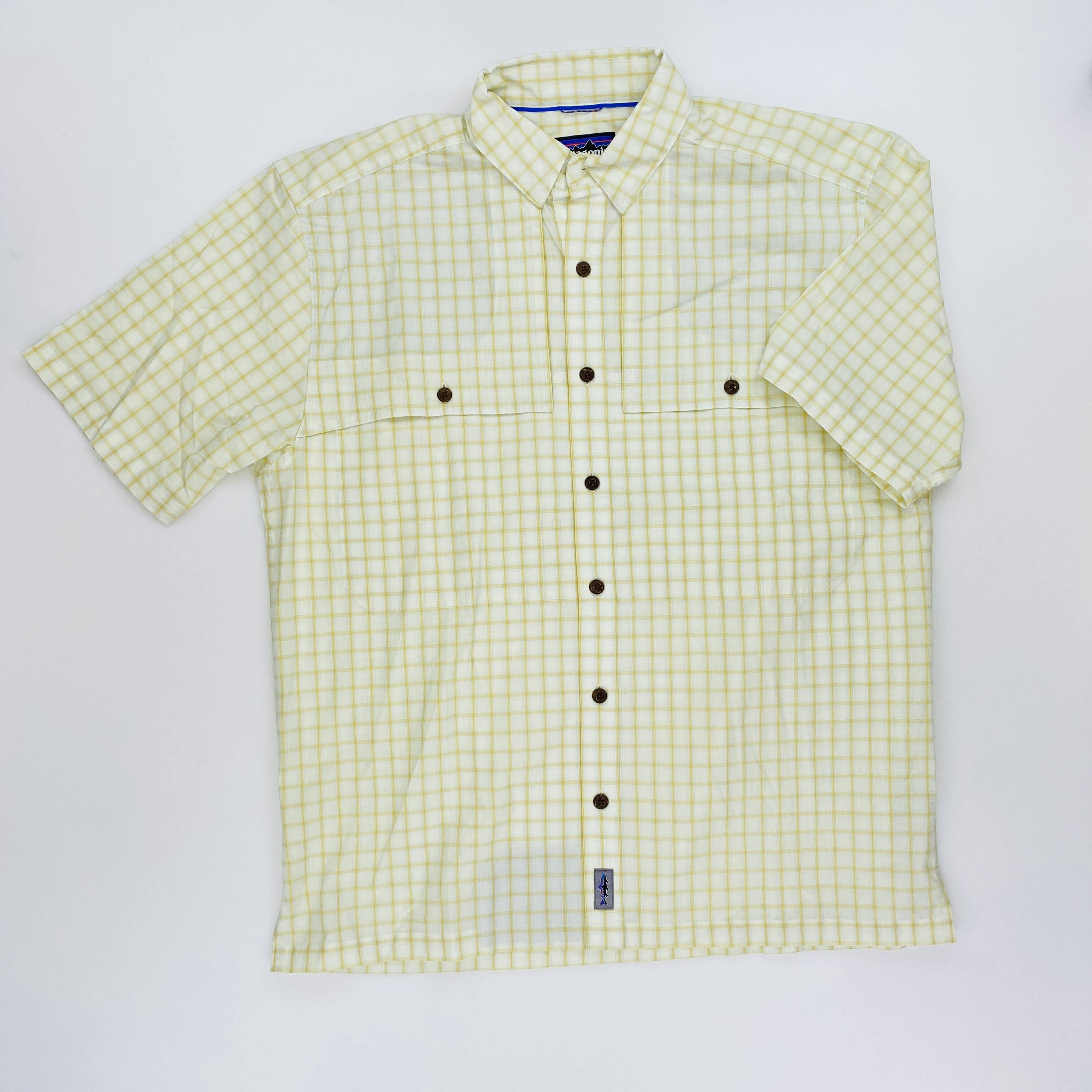 Patagonia M's Island Hopper Shirt - Segunda Mano Camisa - Hombre - Amarillo - M | Hardloop