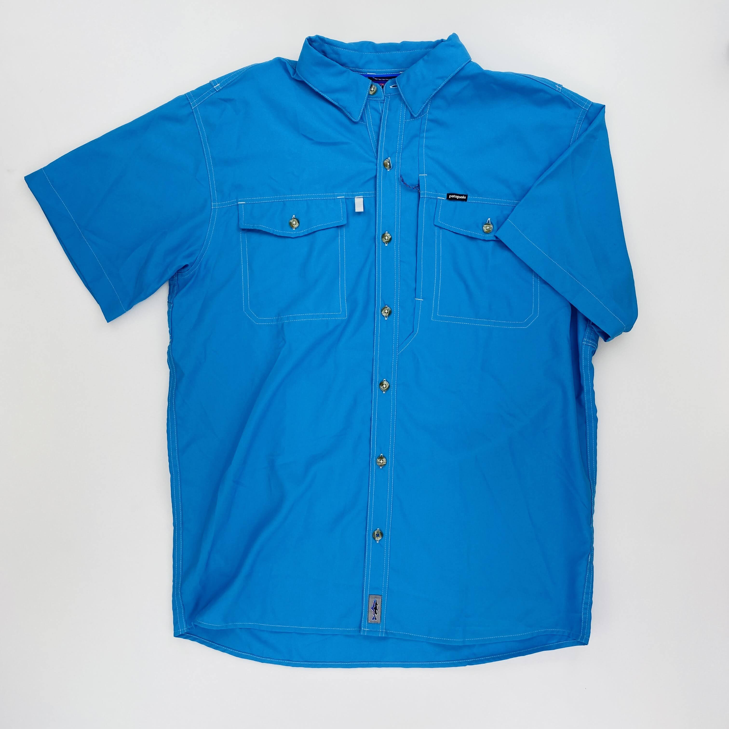 Patagonia M's Sol Patrol II Shirt - Tweedehands Overhemd - Heren - Blauw - M | Hardloop