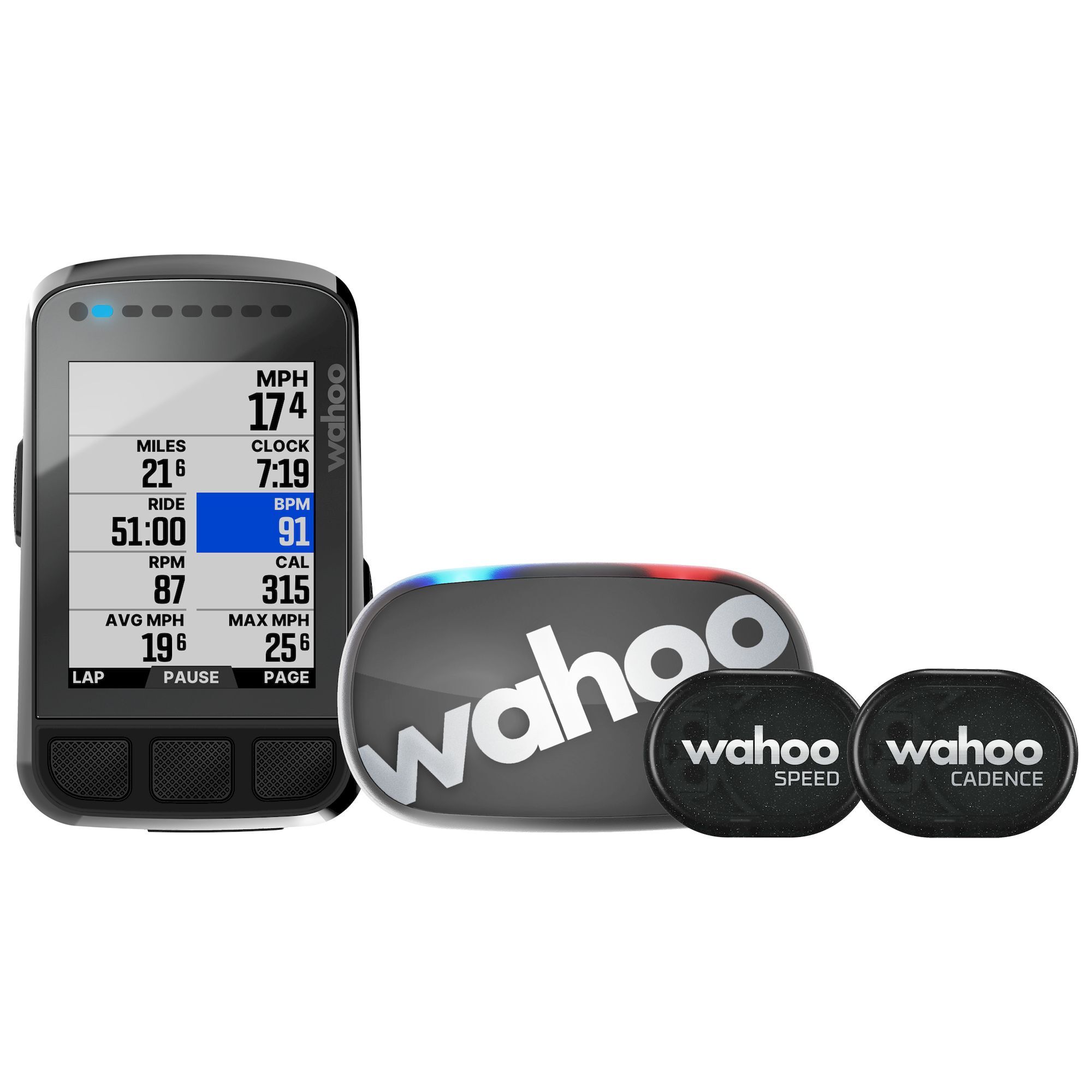 Wahoo Fitness Elemnt Bolt Bundle - Cykel GPS | Hardloop