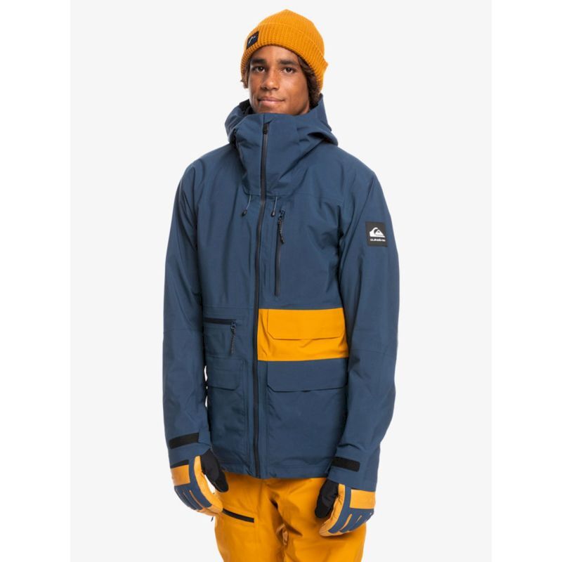 Quiksilver Black Alder Stretch GTX Jacket - Kurtka narciarska meska | Hardloop
