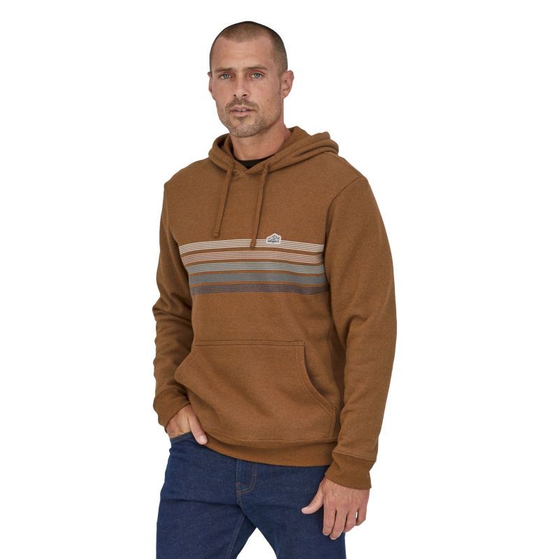 Patagonia Line Logo Ridge Stripe Uprisal Hoody - Sudadera - Hombre