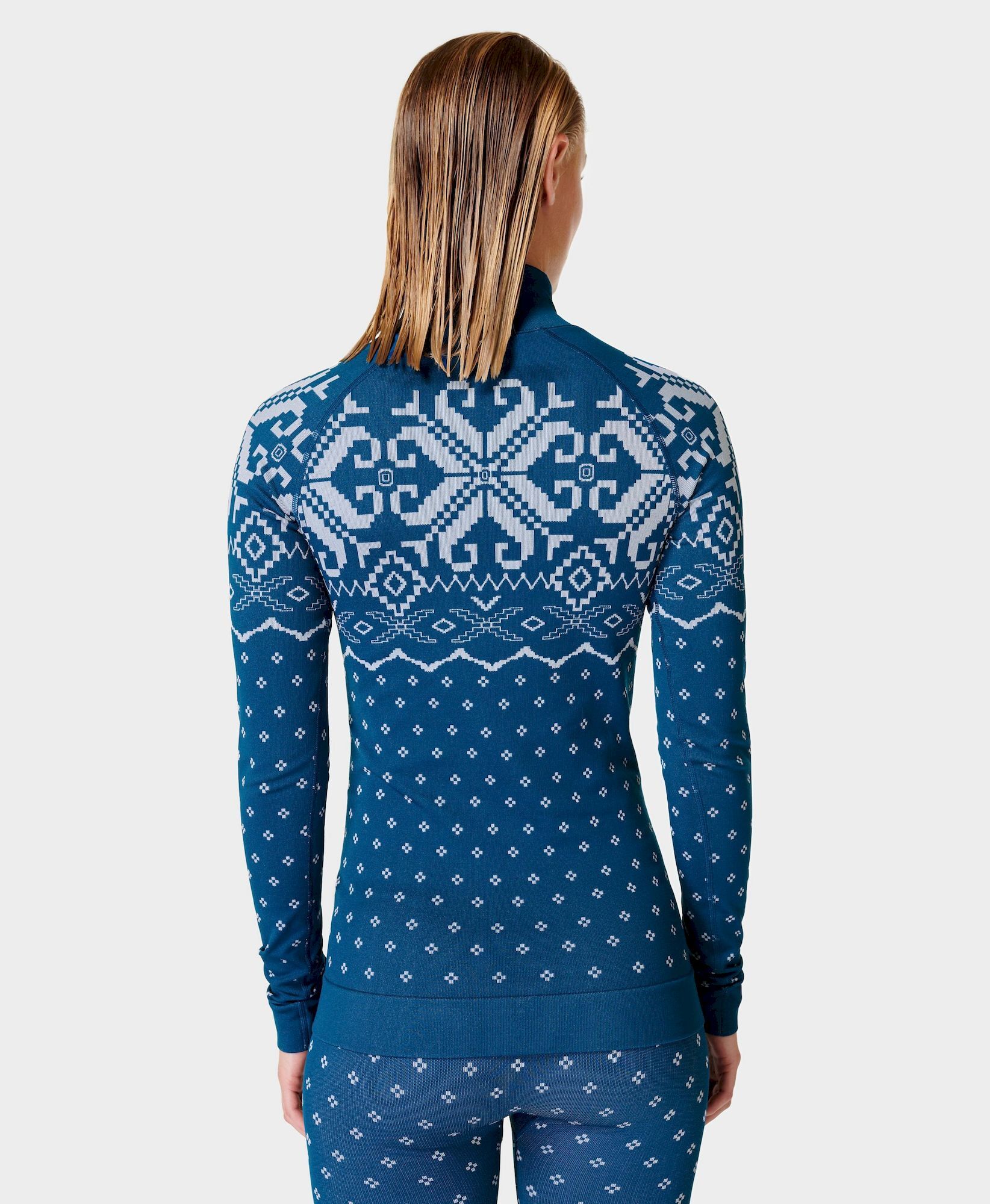 Sweaty Betty Fairisle Base Layer Top - Base layer - Women's