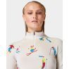 Sweaty Betty Ski Jacquard 1/2 Zip Ski Base Layer Top - Base layer - Women's