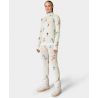 Sweaty Betty Ski Jacquard 1/2 Zip Ski Base Layer Top - Sous-vêtement thermique femme