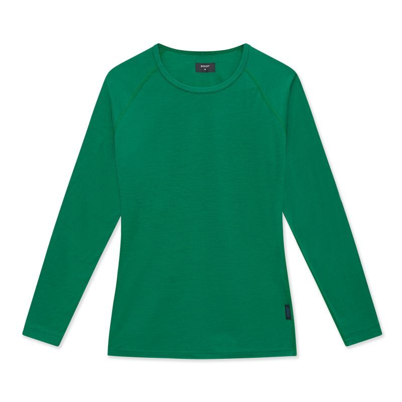 Soar Running Women's LS Merino Silk Base Layer - Bielizna techniczna damska | Hardloop