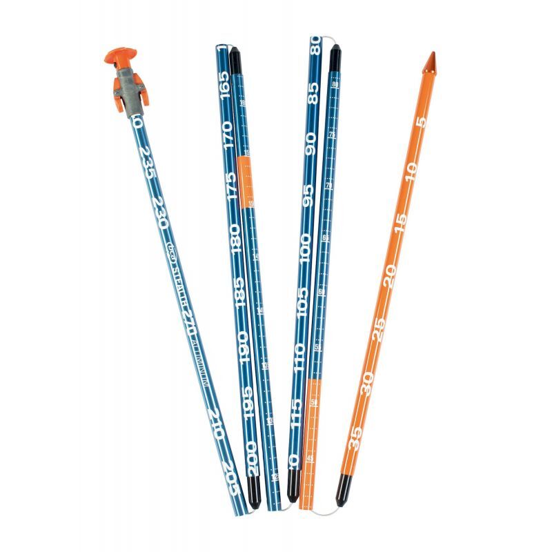 Sonda Da Valanga Alu 260 Sport - 260 Cm, Lega Di Alluminio, Per Scialpinismo E Emergenze Neve - Foto 10