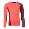 Ortovox 120 Cool Tec Fast Upward LS - Merinovilla-alusvaatteet - Naiset