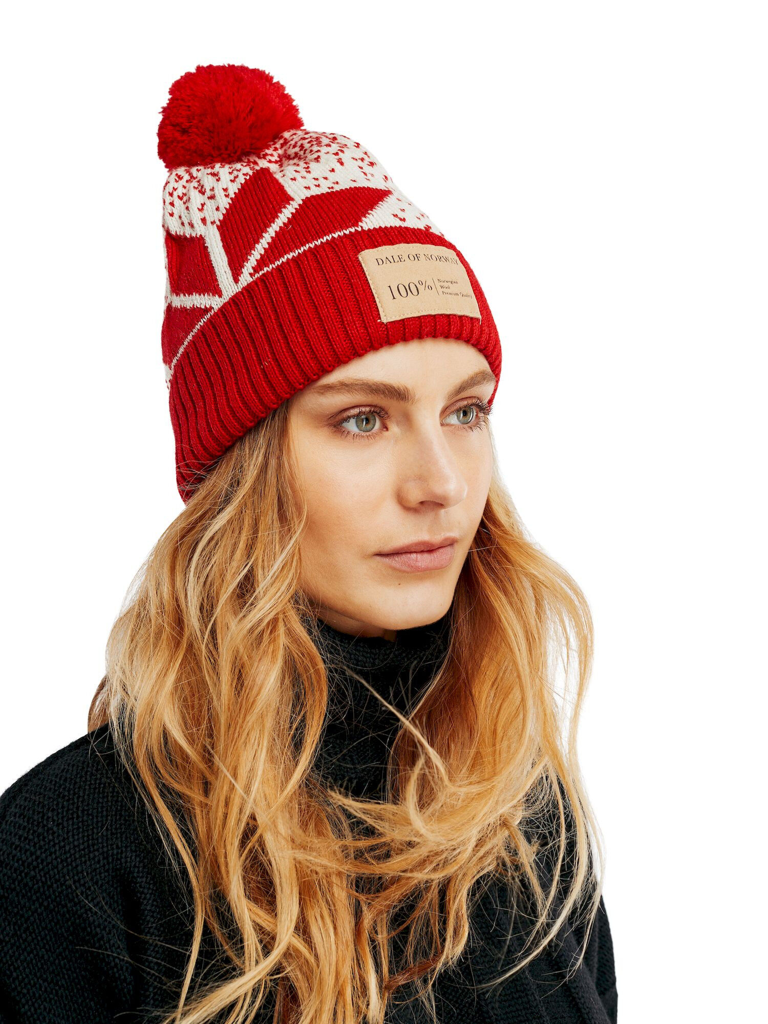 Dale of Norway Winter Star Hat - Wełna merynos | Hardloop