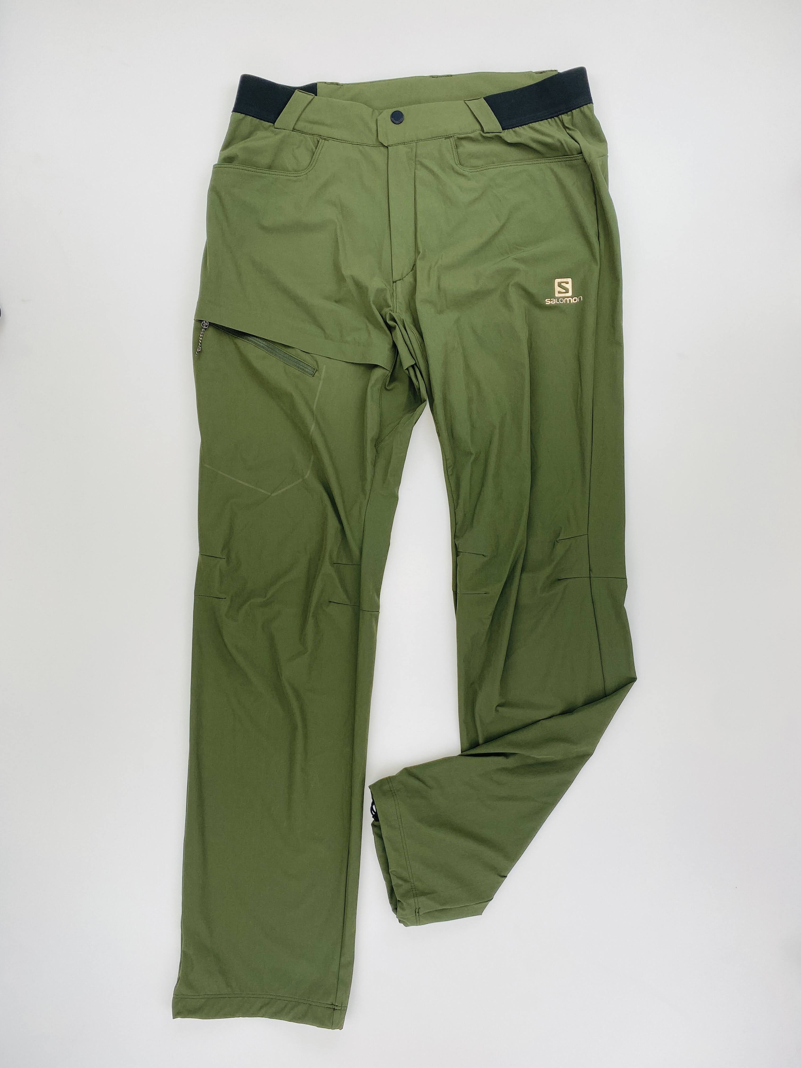Salomon Pants Wayfarer Pants M - Second Hand Pánské turistické kalhoty - Zelená - 42 | Hardloop