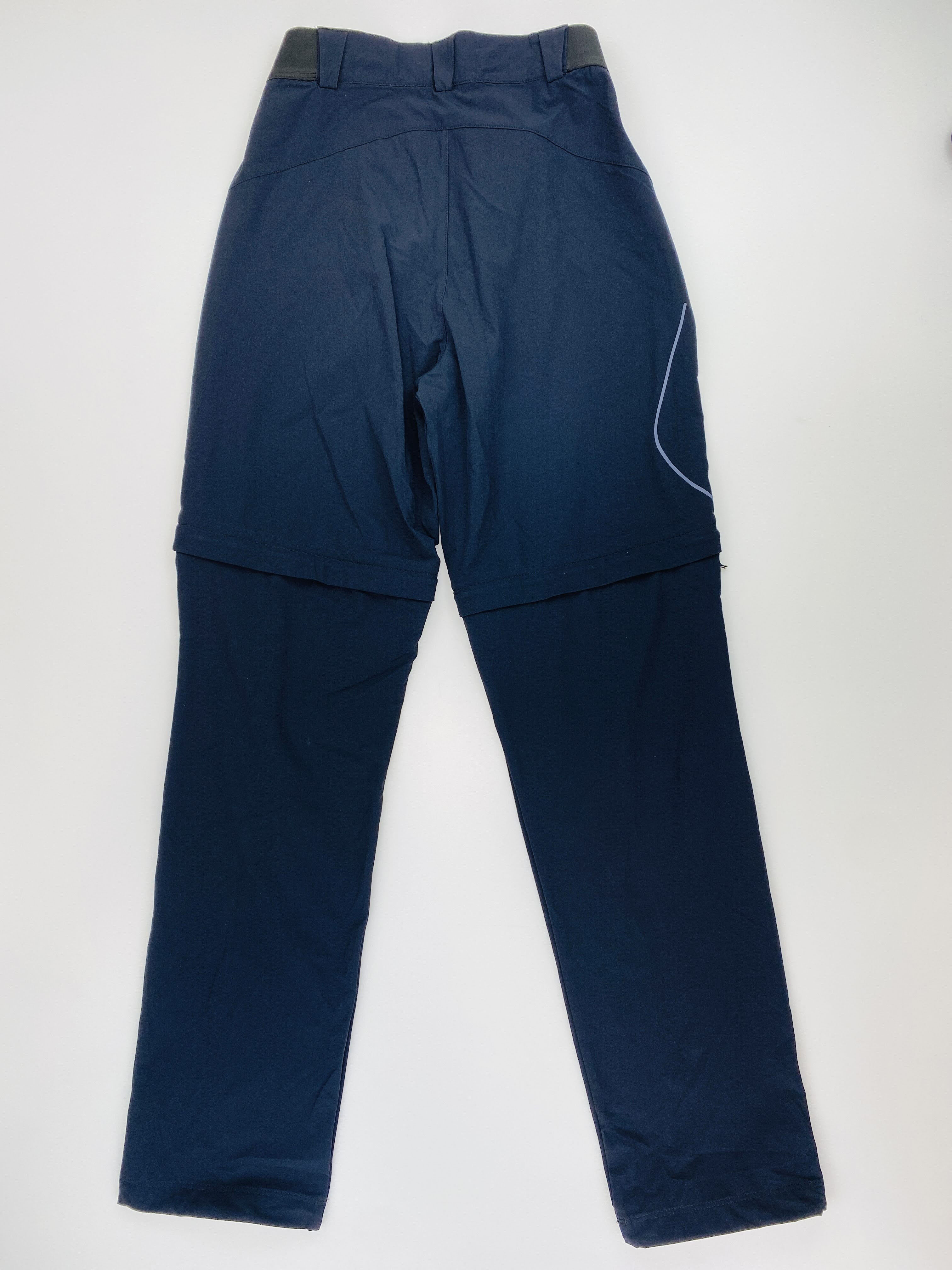 Salomon Pants Wayfarer Zip Off Pants W - Second Hand Walking trousers - Women's - Noir - 36 | Hardloop