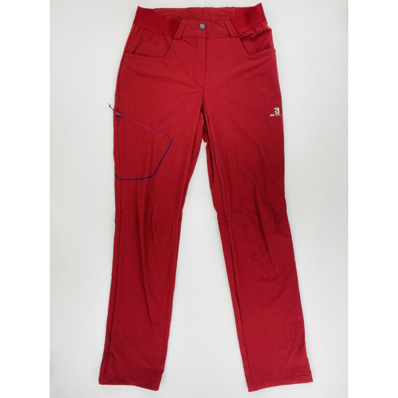 Salomon Pants Wayfarer Pants W - Second Hand Walking trousers - Women's - Rouge - 38 | Hardloop