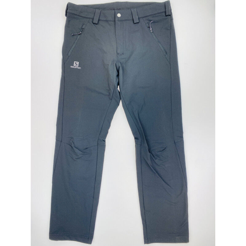 Salomon Pants Wayfarer Warm Straight P - Pantaloni da escursionismo di seconda mano - Uomo - Nero - 44/R | Hardloop