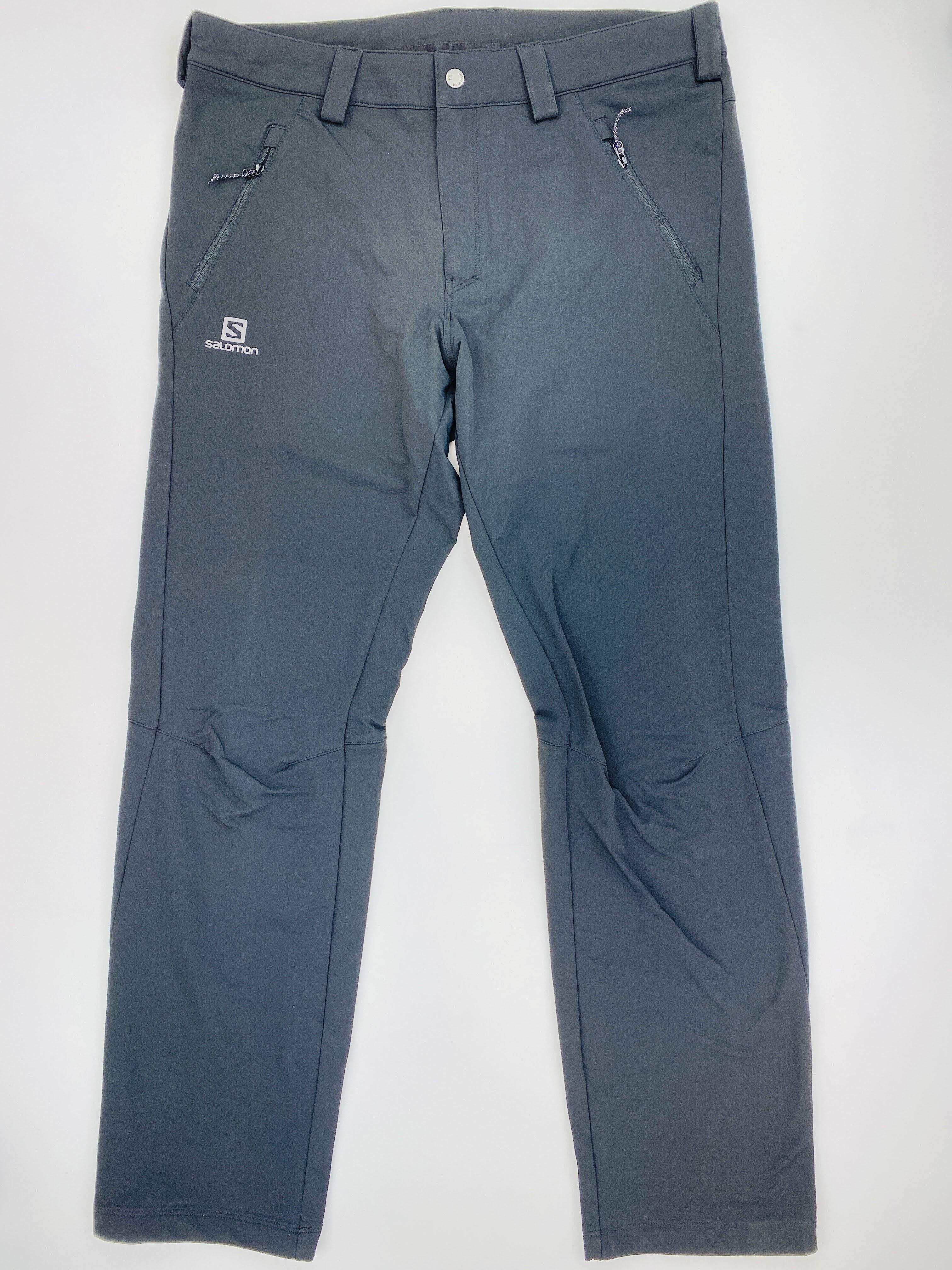 Salomon Pants Wayfarer Warm Straight P - Pantaloni da escursionismo di seconda mano - Uomo - Nero - 44/R | Hardloop