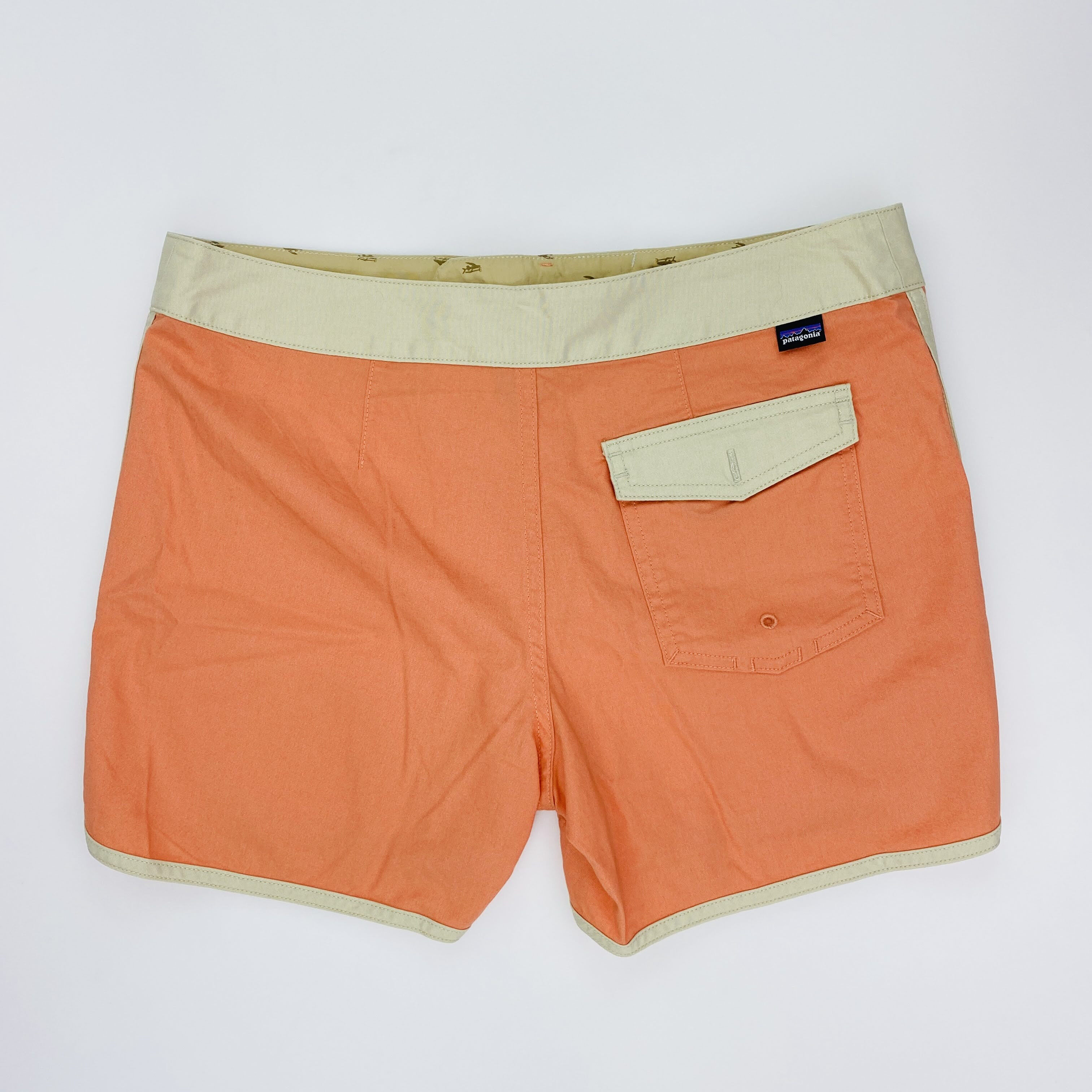 W s Organic Cotton Canvas Boardshorts Second Hand Shorts Women s Orange 36