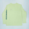 Patagonia Boys' L/S Cap Cool Daily T-Shirt - Second Hand T-shirt - Kid's - Jaune - M | Hardloop
