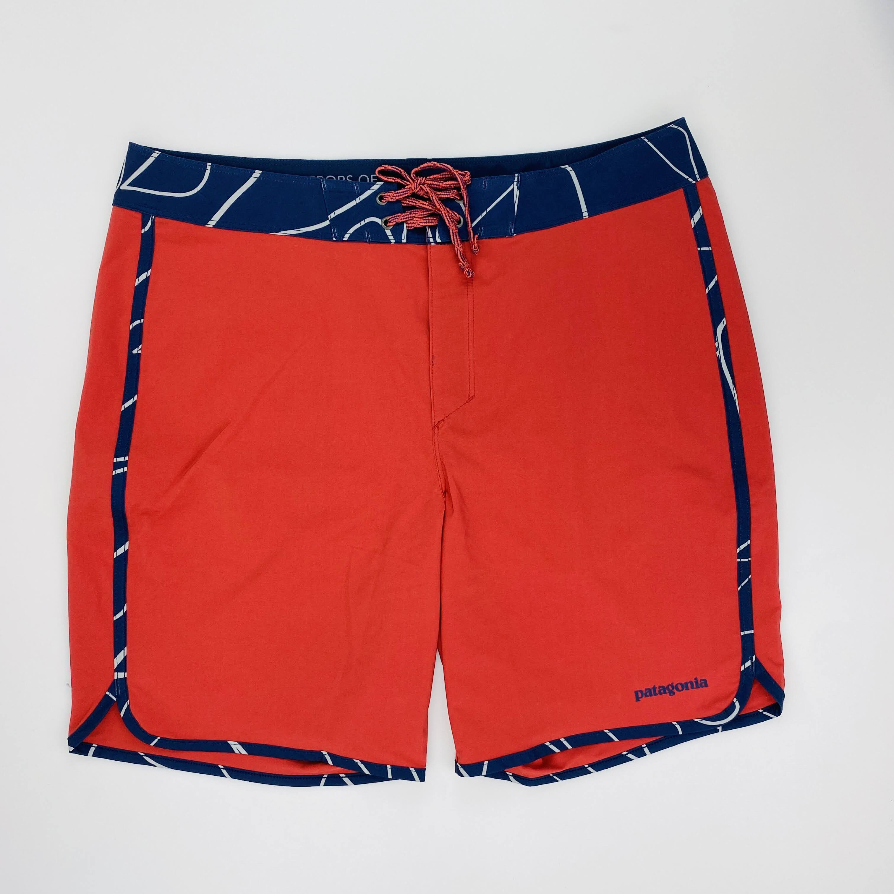 Patagonia M's Hydropeak Scallop Boardshorts - 18 in. - Second Hand Shorts - Men's - Red - 42 | Hardloop