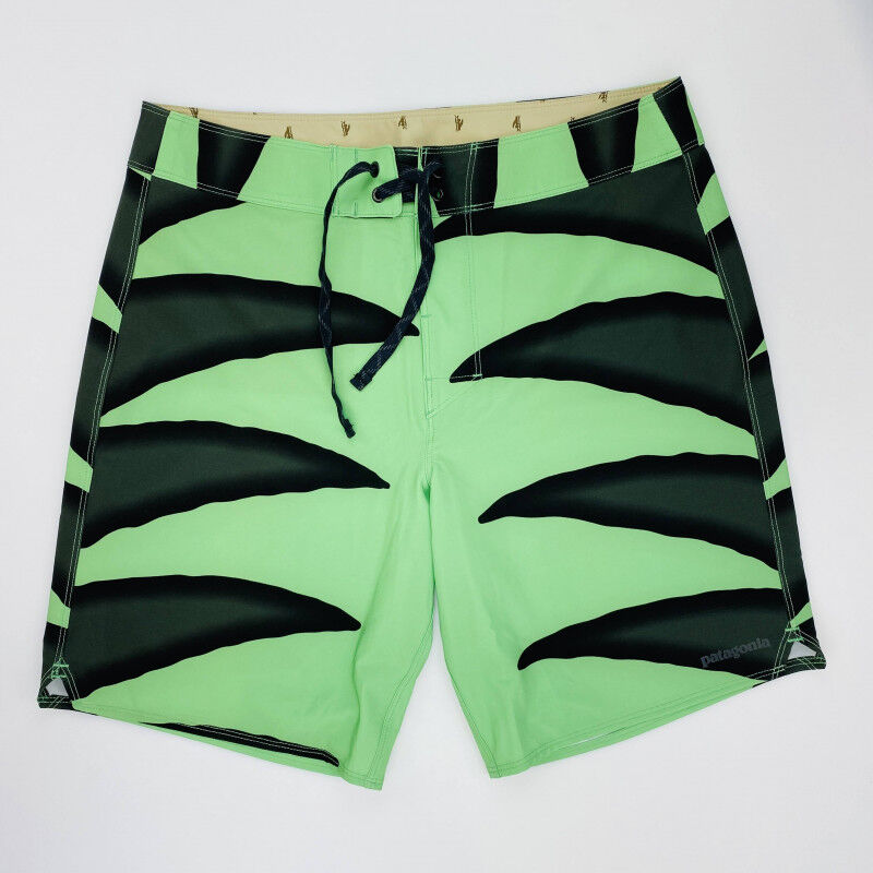 Patagonia M's Stretch Hydropeak Gerry Lopez Boardshorts - 18 in. - Pantaloncini di seconda mano - Uomo - Verde - 42 | Hardloop